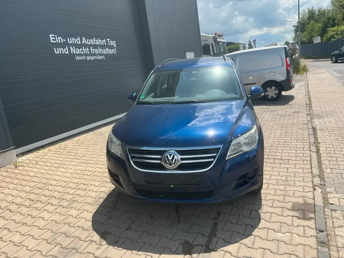 Gebraucht VW Tiguan 150 PS (110 kW) 2009 Blau SUV