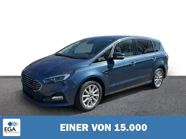 Gebraucht Ford S-MAX Trend 150 PS (110 kW) 2021 Blau metallic Van / Kleinbus