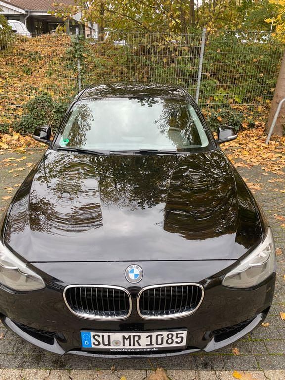 Schwarz Gebraucht 2014 BMW 116 Sport Line Kleinwagen | 6.100 € (Guter Preis) - Bild 1/4