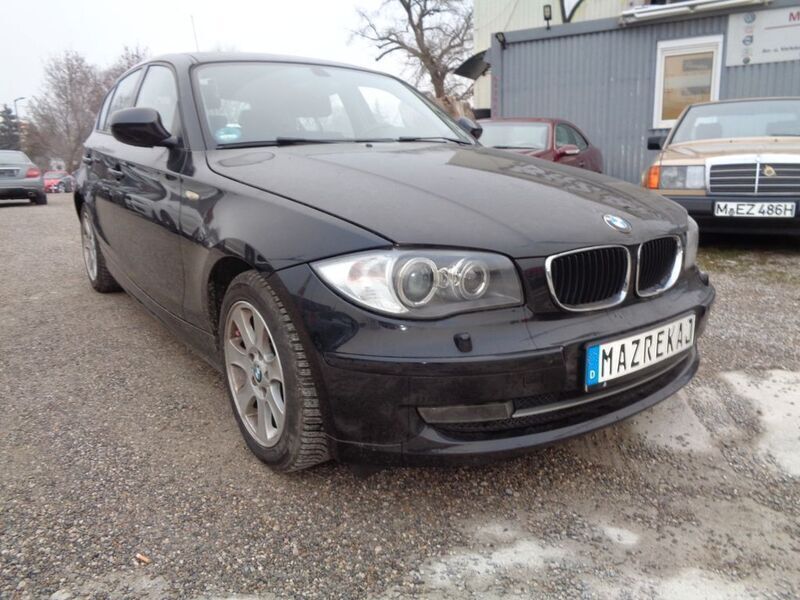 Schwarz Gebraucht 2010 BMW 116 Efficient Dynamics Kleinwagen | 4.999 € (Fairer Preis) - Bild 1/4
