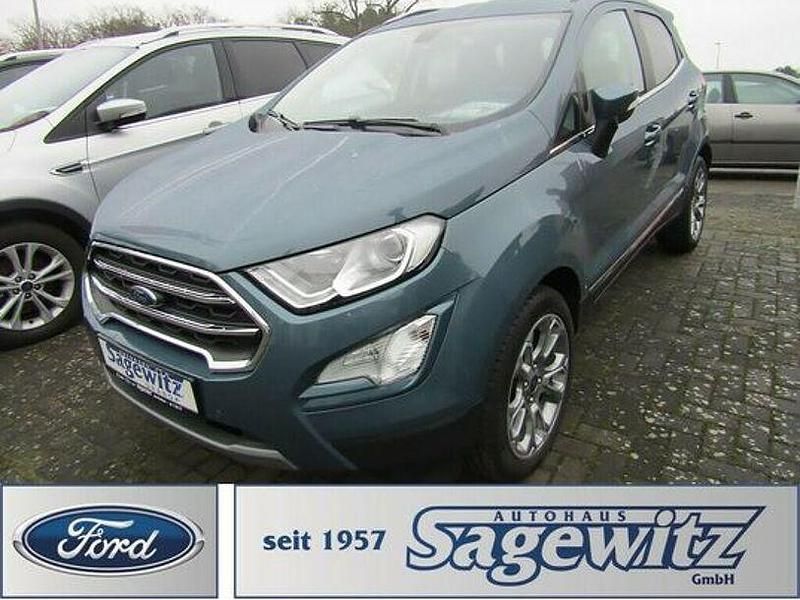 Gebraucht Ford Ecosport Titanium 125 PS (91 kW) 2019 Blau SUV