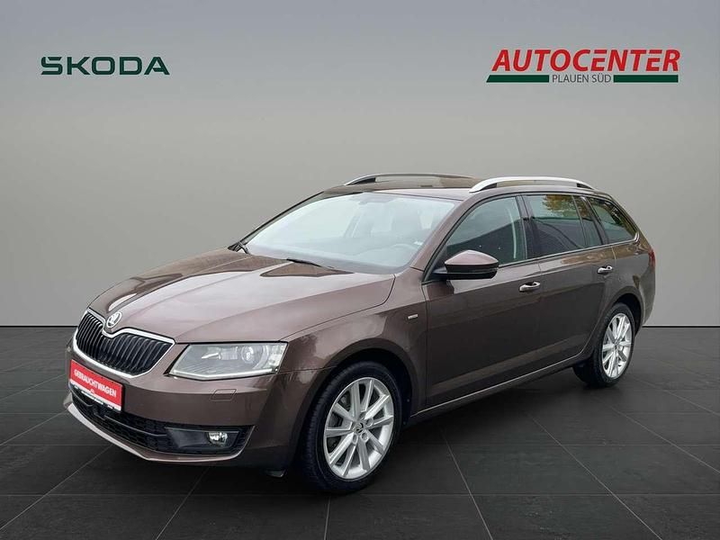 Topaz braun Gebraucht 2016 Skoda Octavia Joy Kombi | 13.900 € (Fairer Preis) - Bild 1/4