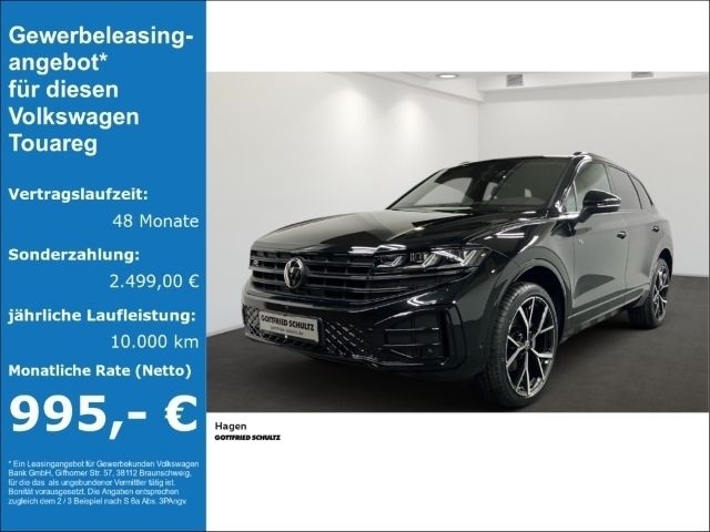 Grenadillschwarz metallic Neu 2024 VW Touareg R-line SUV | 99.880 € - Bild 1/4