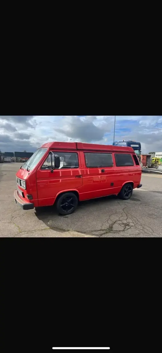 Gebraucht VW T3 90 PS (66 kW) 1989 Rot Van