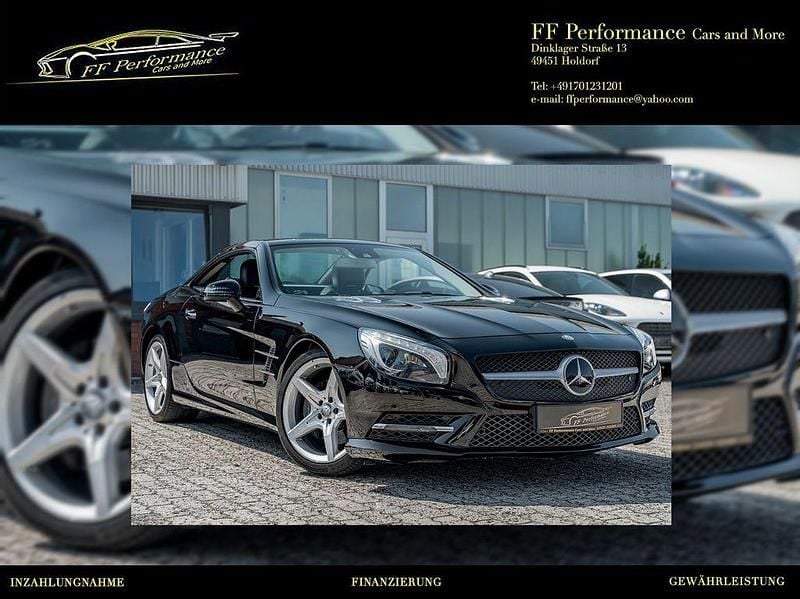 Gebraucht Mercedes SL400 AMG line 333 PS (244 kW) 2016 Schwarz Cabrio