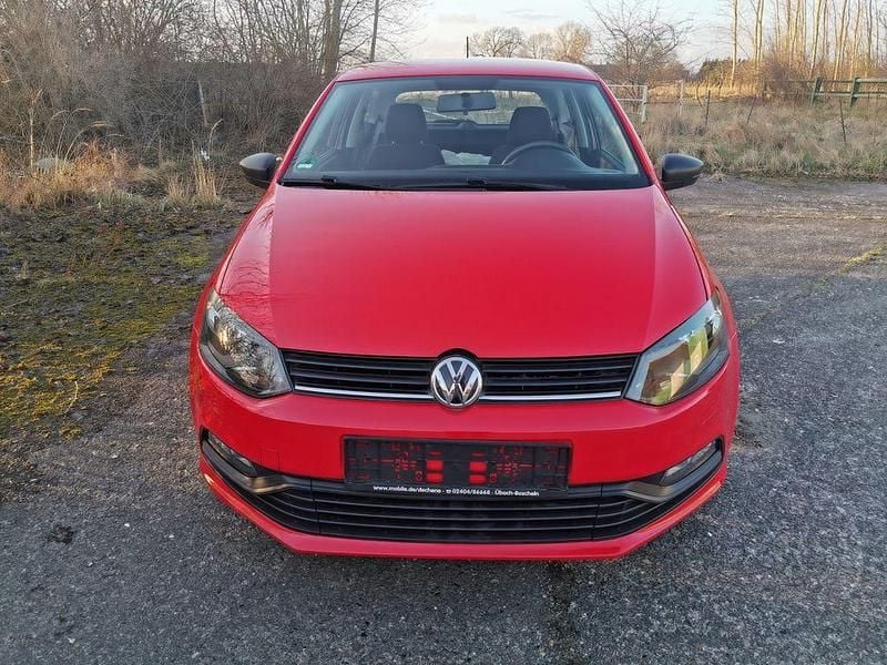 Gebraucht VW Polo Trendline 60 PS (44 kW) 2014 Rot Kleinwagen