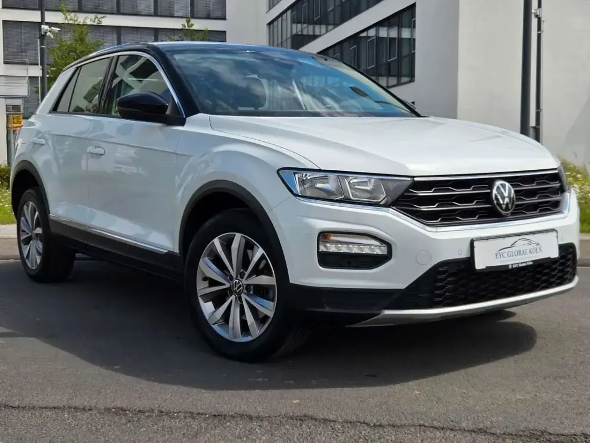 Gebraucht VW T-Roc Style 150 PS (110 kW) 2021 Weiß SUV