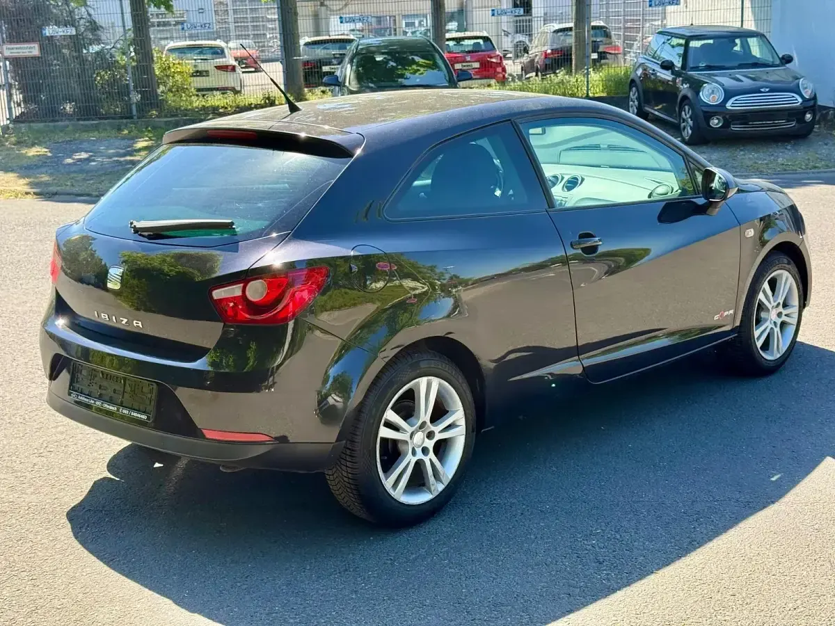 Brugt Seat Ibiza 86 HK (63 kW) 2011 Sort Hatchback