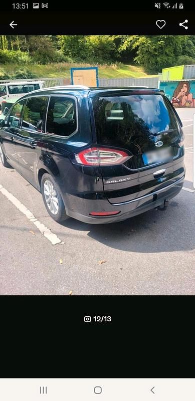 Gebraucht Ford Galaxy 180 PS (132 kW) 2017 Schwarz Van / Kleinbus
