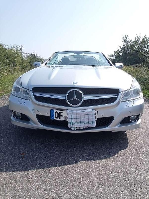 Grau Gebraucht 2008 Mercedes SL350 Cabrio | 23.990 € (Etwas zu teuer) - Bild 1/4
