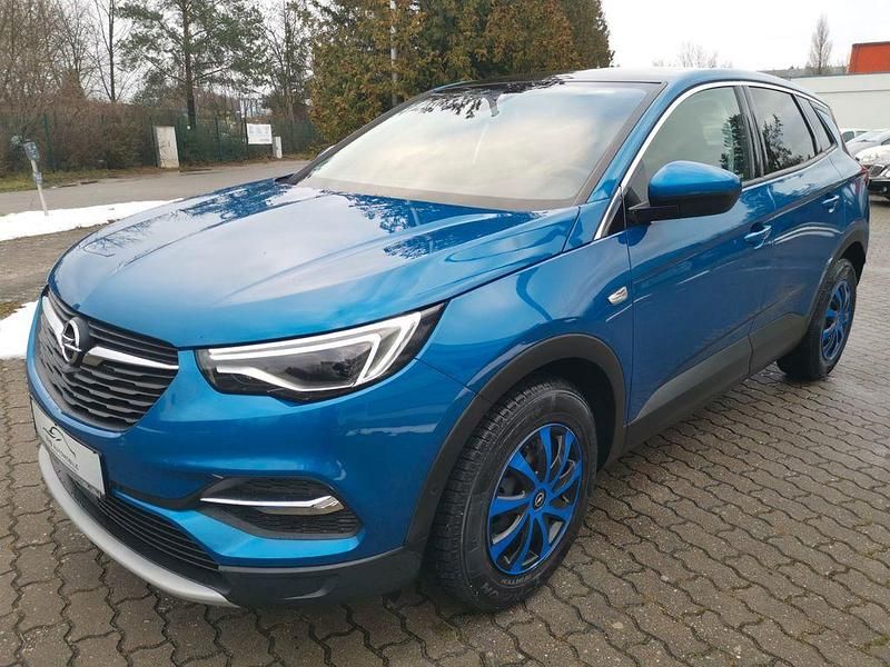 Gebraucht Opel Grandland X Dynamic 131 PS (96 kW) 2017 Topas blau SUV
