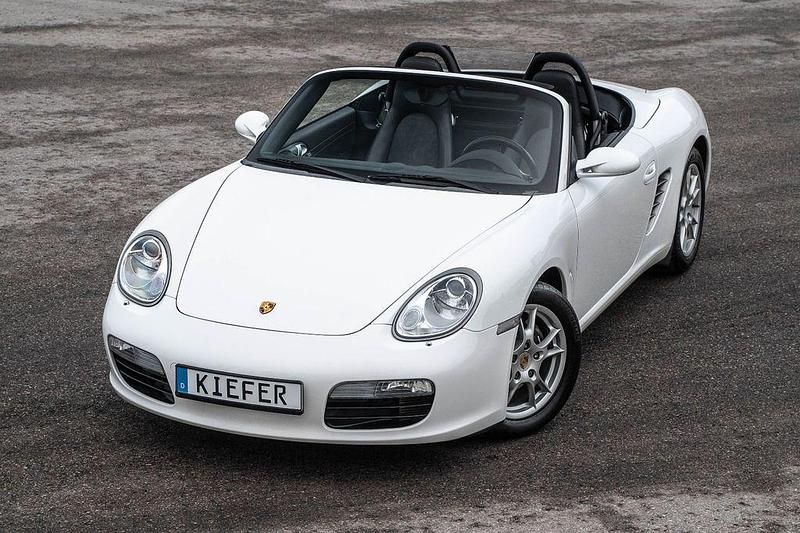Gebraucht Porsche Boxster 239 PS (175 kW) 2005 Weiß Cabrio