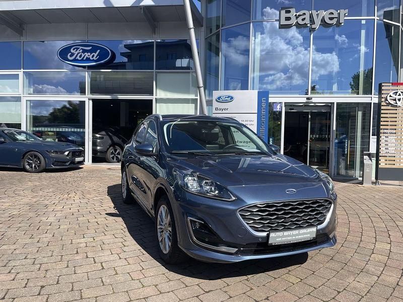 Blue metallic Gebraucht 2022 Ford Kuga Vignale SUV | 24.990 € (Guter Preis) - Bild 1/4