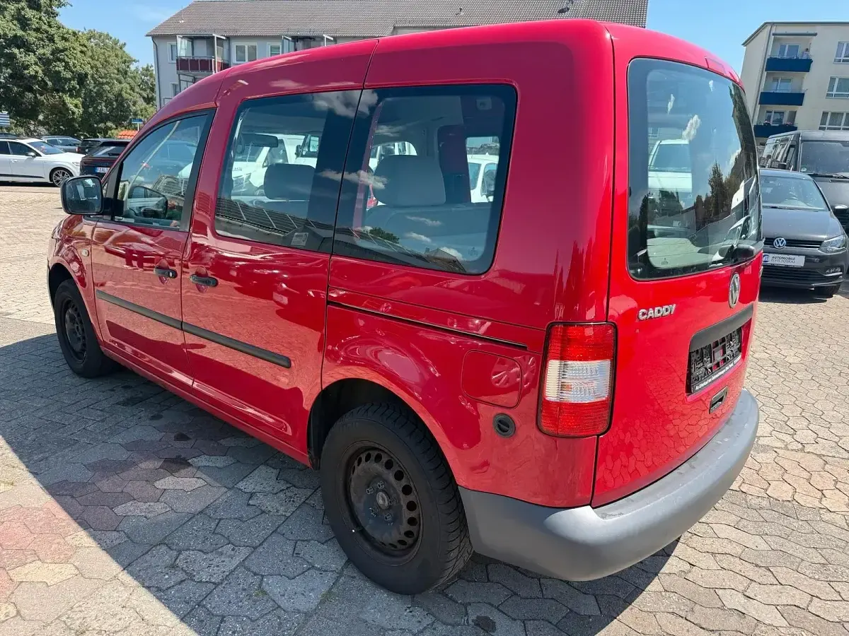 Gebraucht VW Caddy 105 PS (77 kW) 2006 Rot Van / Kleinbus