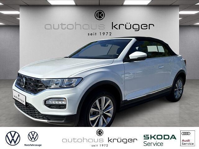 Weiss Gebraucht 2020 VW T-Roc Style SUV | 21.450 € (Teuer) - Bild 1/4