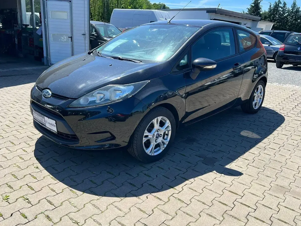 Gebraucht Ford Fiesta 82 PS (60 kW) 2009 Schwarz Kleinwagen