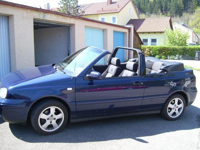 Gebraucht VW Golf Cabriolet 90 PS (66 kW) 2002 Blau metallic Cabrio