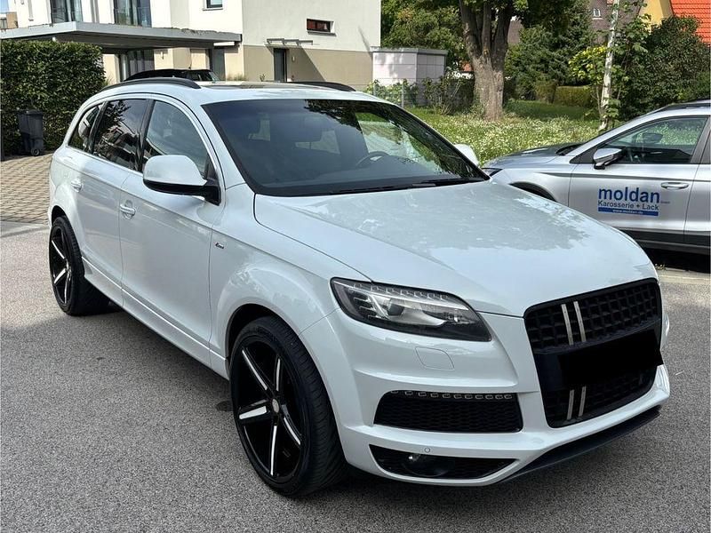 Weiß Gebraucht 2012 Audi Q7 S-Line SUV | 17.990 € (Guter Preis) - Bild 1/4