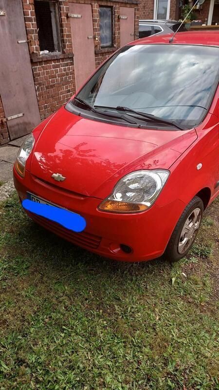 Rot Gebraucht 2010 Chevrolet Matiz Kleinwagen | 900 € (Superpreis) - Bild 1/4