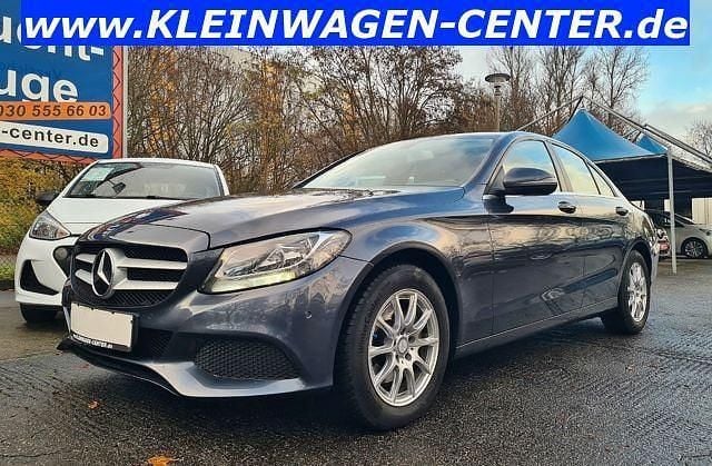 Titangrau Gebraucht 2015 Mercedes C220 Limousine | 13.985 € (Superpreis) - Bild 1/4