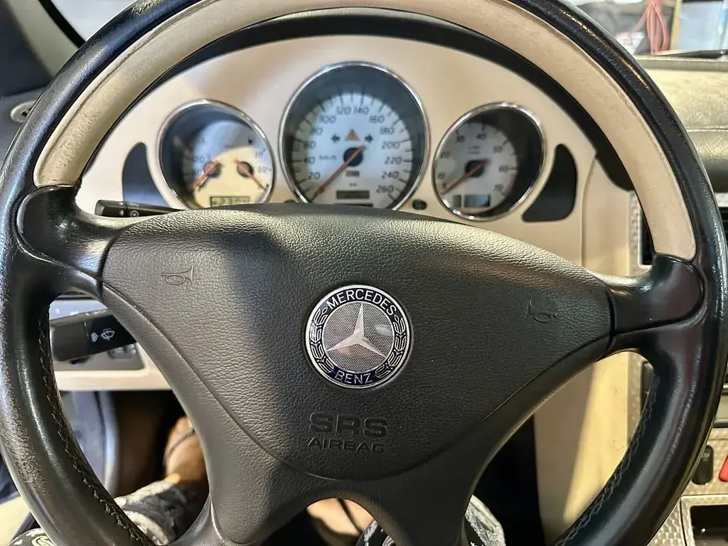 Gebraucht Mercedes SLK200 163 PS (119 kW) 2001 Schwarz Cabrio
