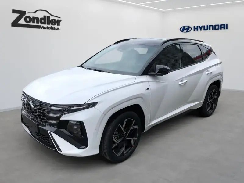 Atlas white Neu 2025 Hyundai Tucson N Line SUV | 44.790 € (Teuer) - Bild 1/1