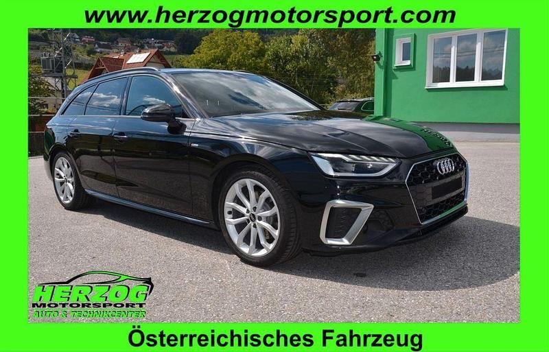Schwarz Gebraucht 2022 Audi A4 S-Line Kombi | 27.444 € (Etwas zu teuer) - Bild 1/4