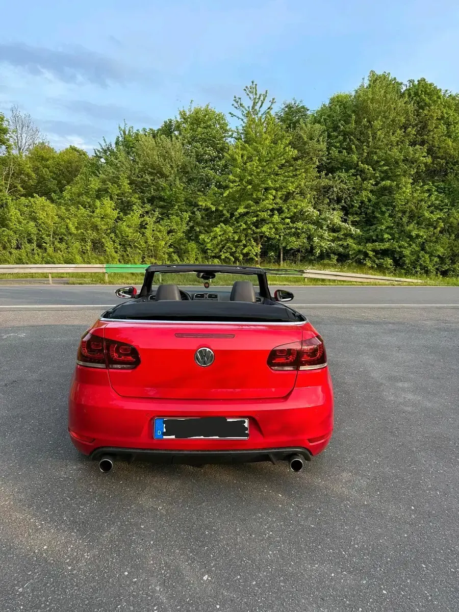 Occasion VW Golf Cabriolet GTI 211 ch (155 kW) 2013 Rouge Cabriolet