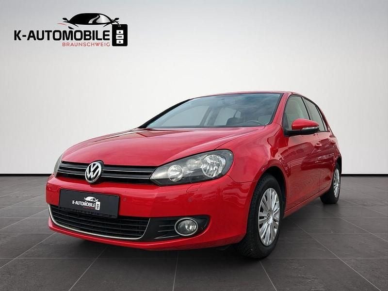 Rot Gebraucht 2009 VW Golf VI Highline Limousine | 6.999 € (Fairer Preis) - Bild 1/4
