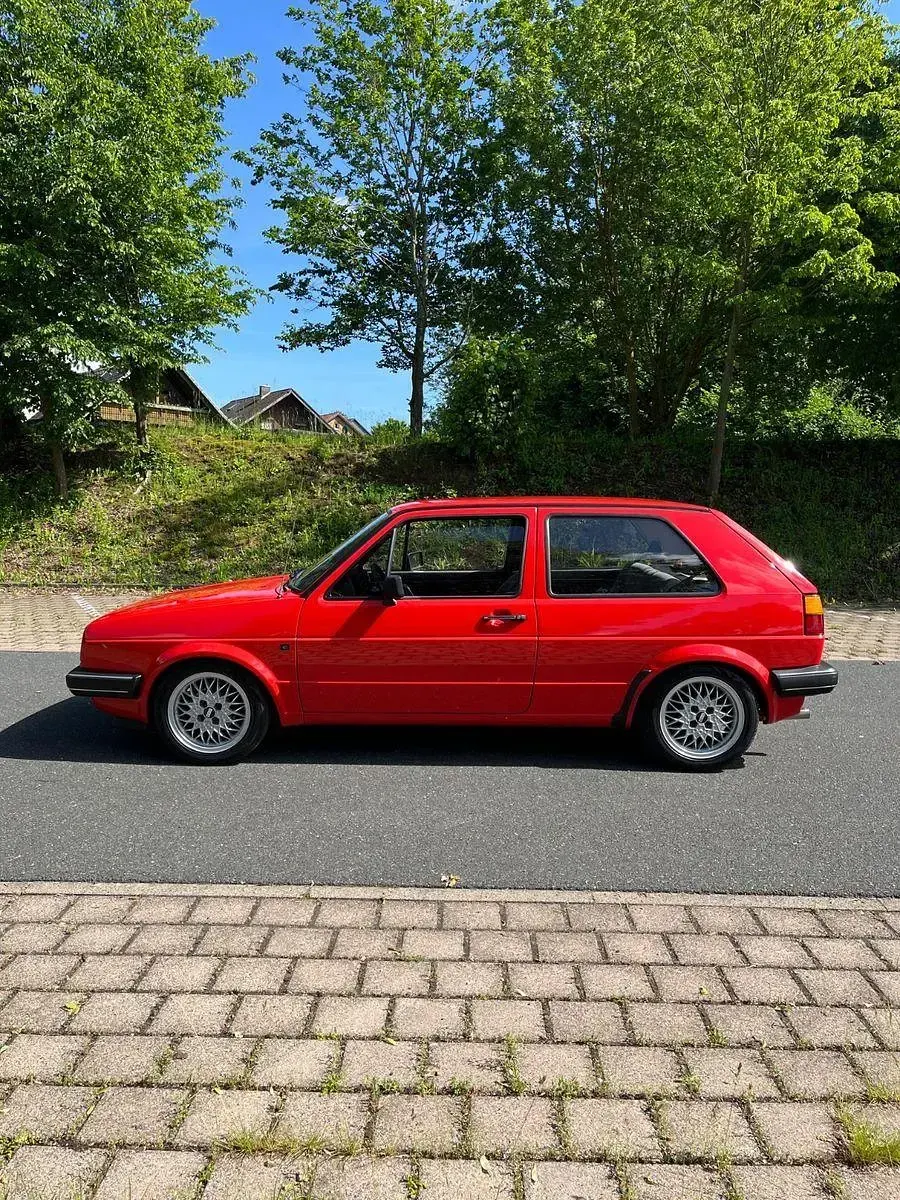 Gebraucht VW Golf II 54 PS (39 kW) 1985 Rot Kleinwagen
