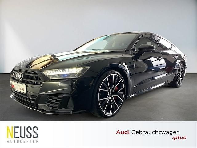 Mythosschwarz metallic (metallic) Gebraucht 2022 Audi S7 Sportback Ambiente Kleinwagen | 62.450 € (Guter Preis) - Bild 1/4