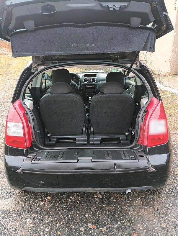 Gebraucht Citroën C2 60 PS (44 kW) 2007 Schwarz Kleinwagen