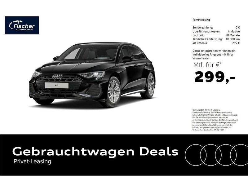 Gebraucht Audi A3 S-Line 150 PS (110 kW) 2025 Mythosschwarz metallic Limousine