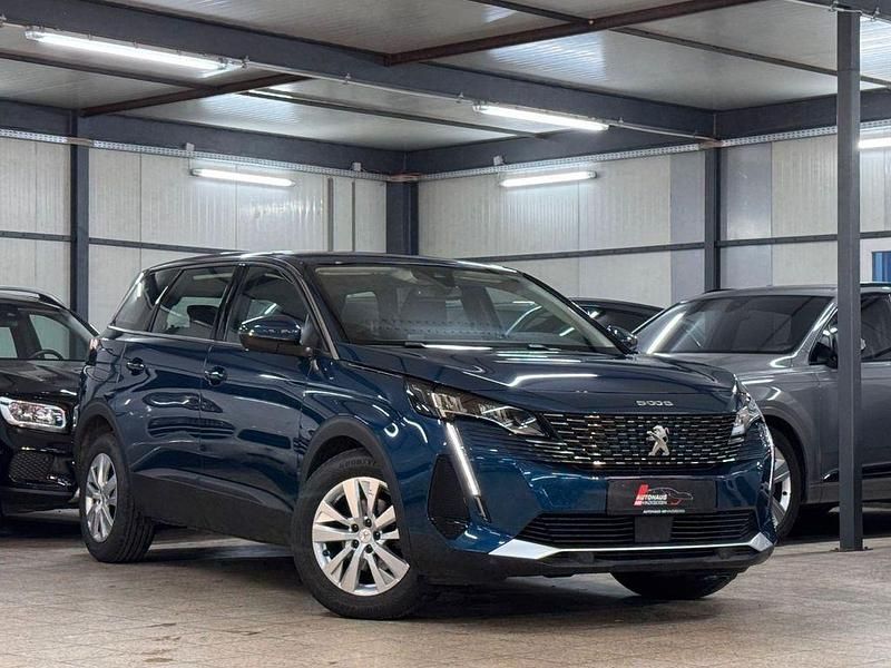 Blau Gebraucht 2021 Peugeot 5008 Business-Line Van / Kleinbus | 17.590 € (Guter Preis) - Bild 1/4