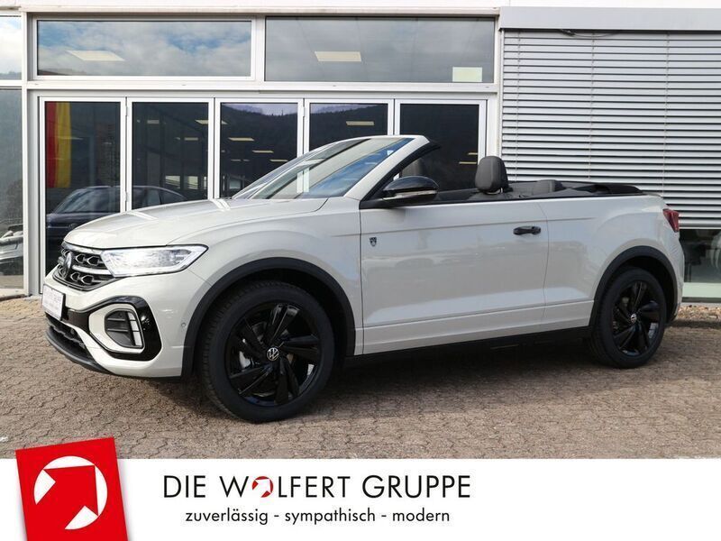 Ascotgrau / schwarz Gebraucht 2025 VW T-Roc Cabriolet Karmann Cabrio | 46.990 € - Bild 1/4