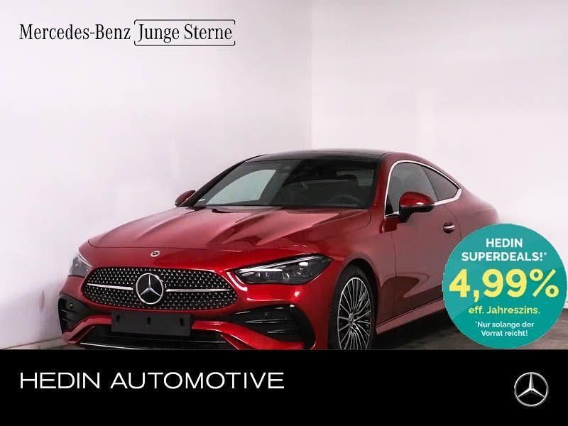 Rot Gebraucht 2024 Mercedes CLE200 AMG Coupé | 54.330 € (Fairer Preis) - Bild 1/4
