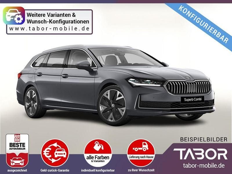 Energy blue Neu 2025 Skoda Superb Selection Kombi | 34.488 € (Superpreis) - Bild 1/4