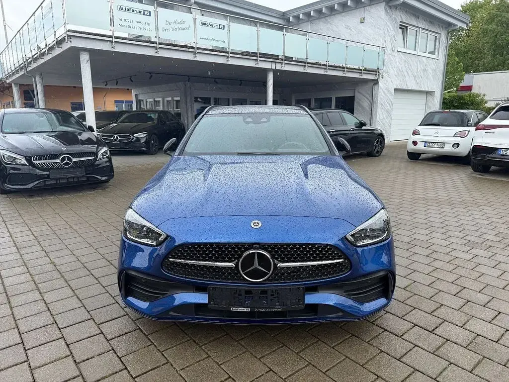 Gebraucht Mercedes C300e AMG 204 PS (150 kW) 2023 Blau Limousine