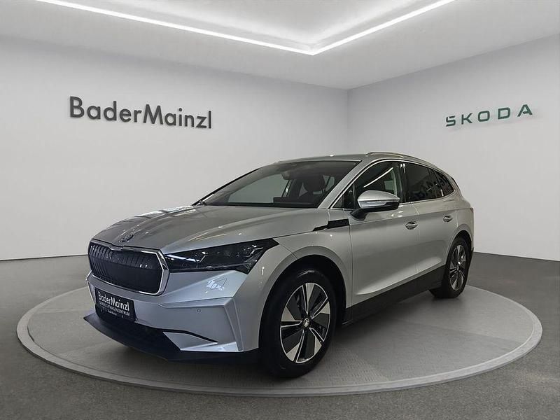 Brillantsilber metallic Gebraucht 2022 Skoda Enyaq iV SUV | 34.930 € (Fairer Preis) - Bild 1/4