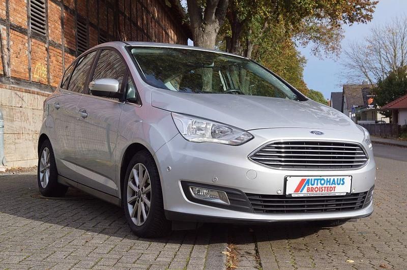Gebraucht Ford C-MAX Titanium 125 PS (91 kW) 2015 Silber Van / Kleinbus