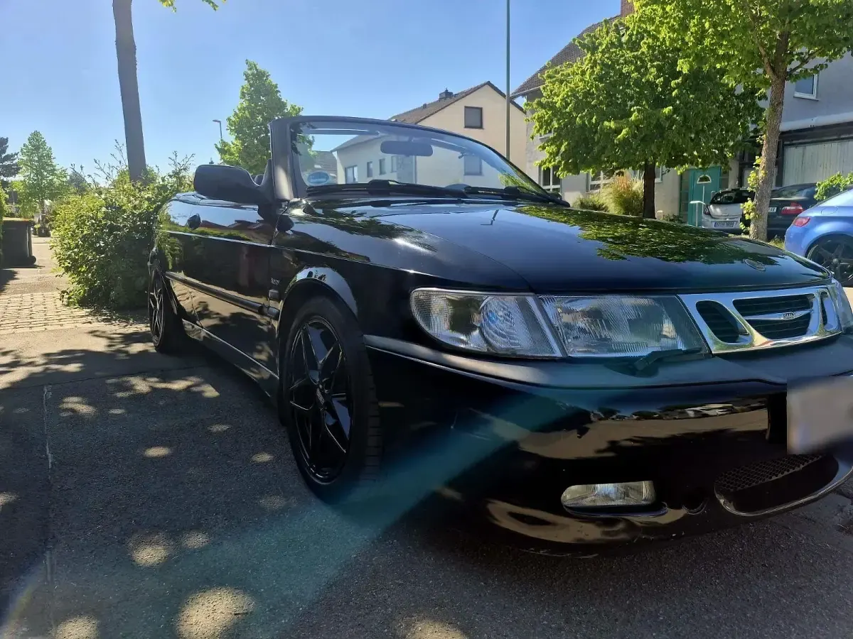 Gebraucht Saab 9-3 Cabriolet 230 PS (169 kW) 2001 Schwarz Cabrio
