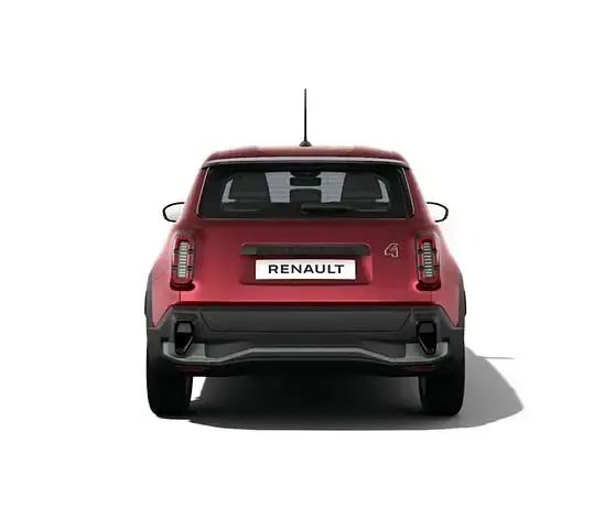 Ny Renault 4 E-Tech Evolution 89 kW (122 HK) 2026 Rød SUV