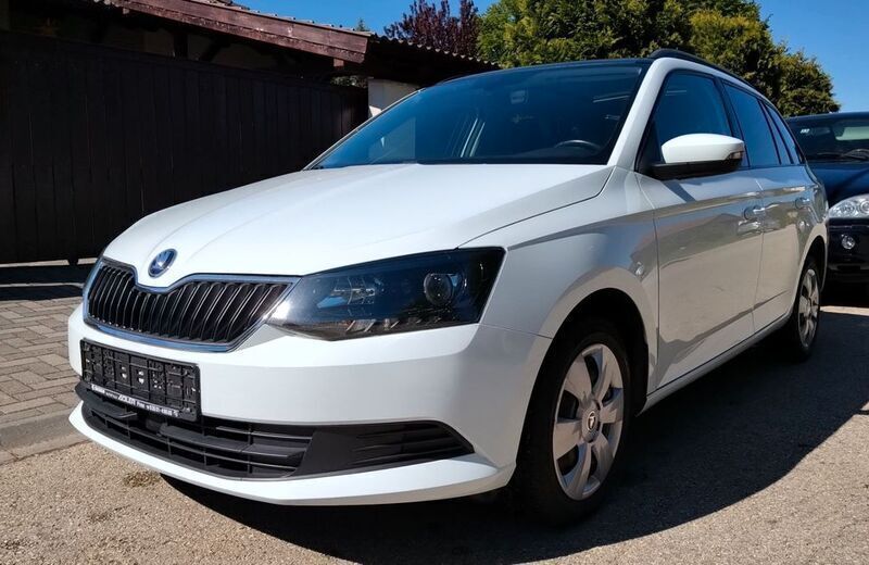 Gebraucht Skoda Fabia Ambition 90 PS (66 kW) 2015 Weiß Kleinwagen
