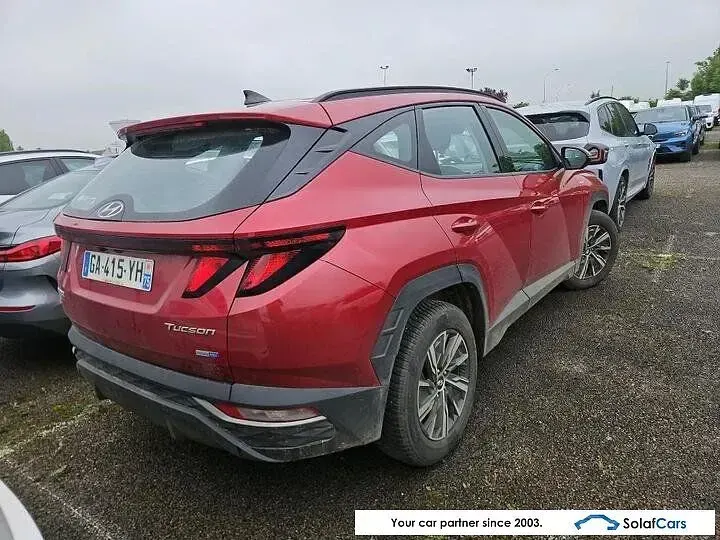 Gebraucht Hyundai Tucson 136 PS (100 kW) 2021 Rot SUV