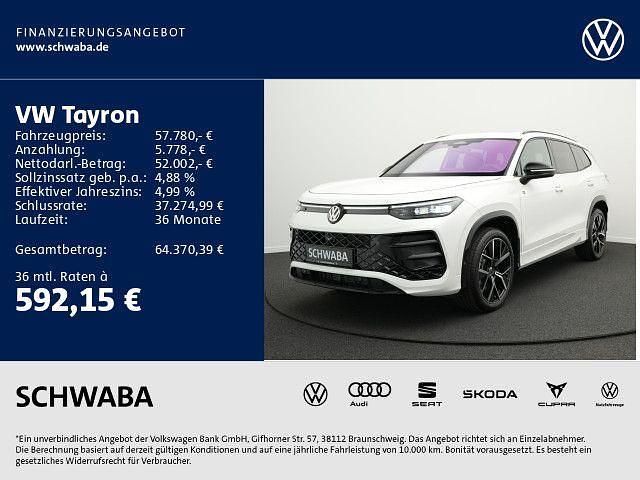 Oryxweiß perlmutteffekt Gebraucht 2025 VW Tayron R-line SUV | 57.780 € (Superpreis) - Bild 1/4