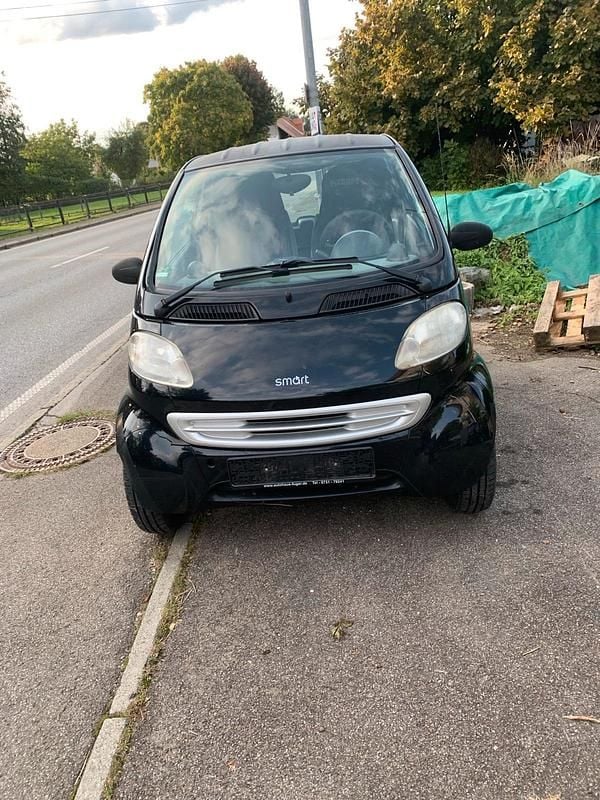 Schwarz Gebraucht 1999 Smart ForTwo Coupé Kleinwagen | 500 € (Superpreis) - Bild 1/4