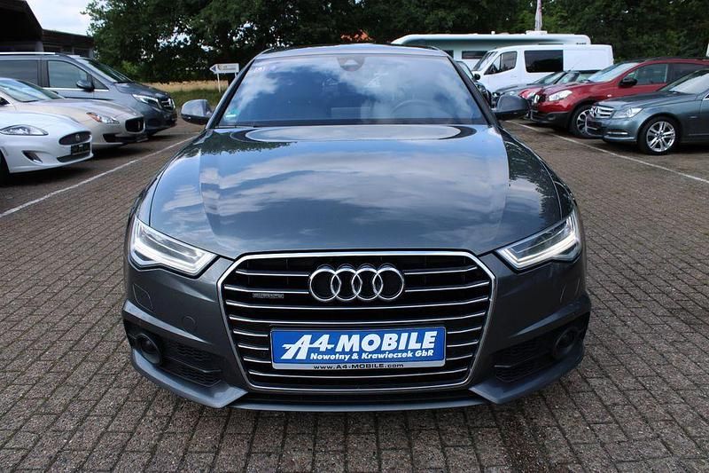 Daytonagrau perleffekt (metallic) Gebraucht 2017 Audi A6 S-Line Limousine | 16.499 € (Fairer Preis) - Bild 1/4