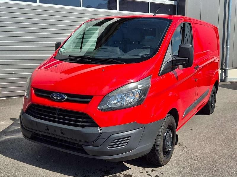 Second-hand Ford Transit Custom 125 CP (91 kW) 2014 Roșu Monovolum