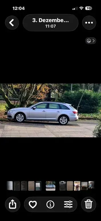 Gebraucht Audi A4 Design 190 PS (139 kW) 2017 Silber Kombi