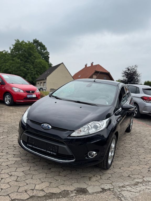 Schwarz Gebraucht 2009 Ford Fiesta Titanium Kleinwagen | 2.999 € (Guter Preis) - Bild 1/4